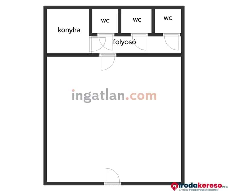 66 nm-es Üzlethelyiség Kiadó Dessewffy utcában