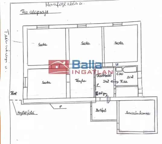 Budapest XXII Kerulet Rozsavolgy 110m2 4 szobas felujitando csaladhaz elado