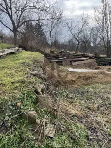 Csővári eladó telek 627 m2 beton alappal