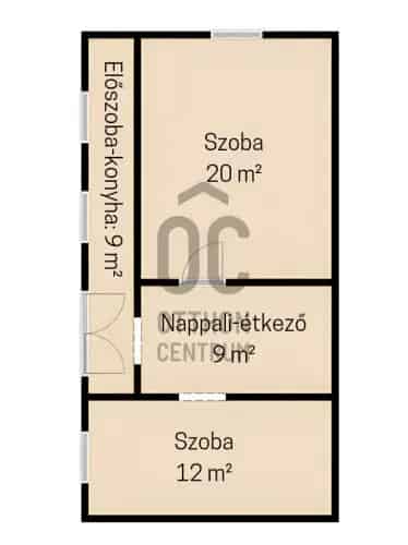 Hosszúpályi eladó családi ház 47 nm 2 szoba felújítandó