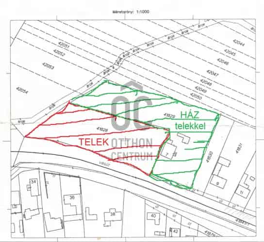 Pécs Újhegy építési telek eladó 2700 m2