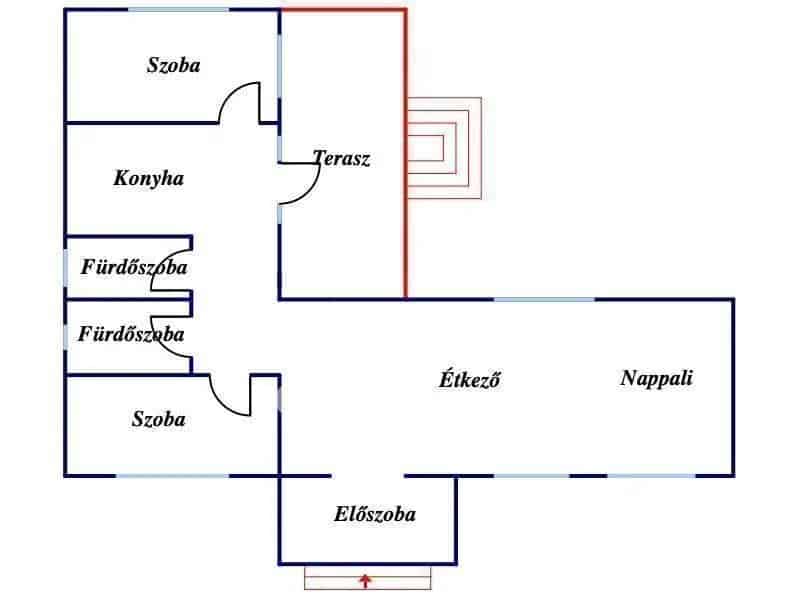 Emődi családi ház eladó - felújított, modern, 2 hálószoba, garázs