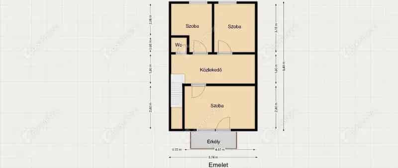 Dobozi családi ház eladó 81 m2 3 hálószoba
