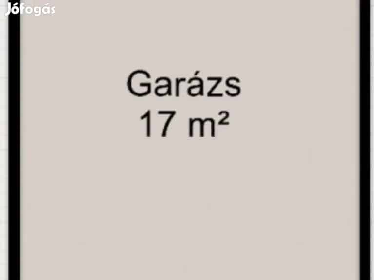 Eladó belső udvari garázs Rókuson 17 nm