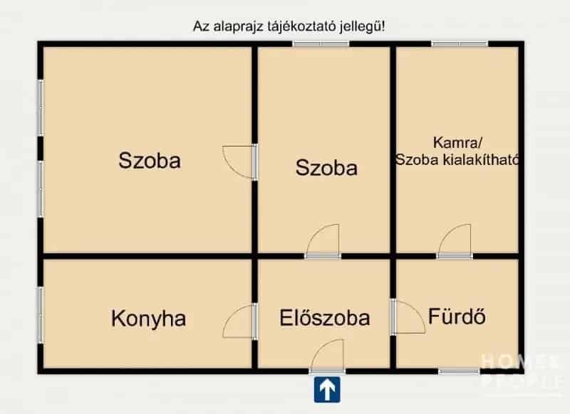 Földeák 2 szobás családi ház eladó
