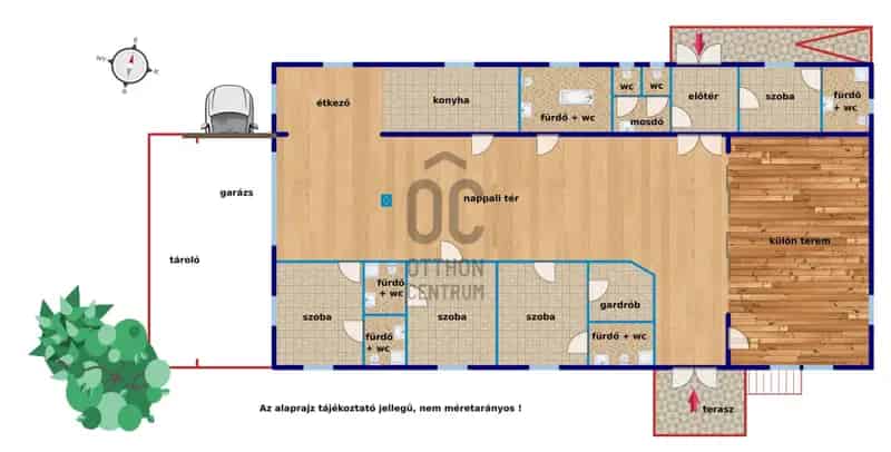 Ispánki családi ház eladó 470nm 7704nm telekkel DHZ079481