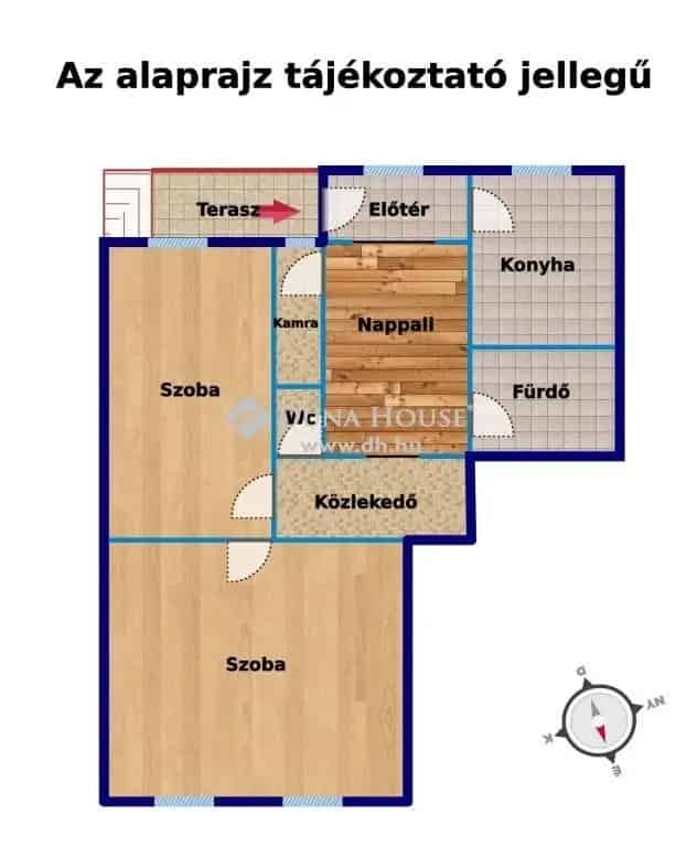 90 m2-es családi ház Sárváron - garázs, kert, új nyílászárók