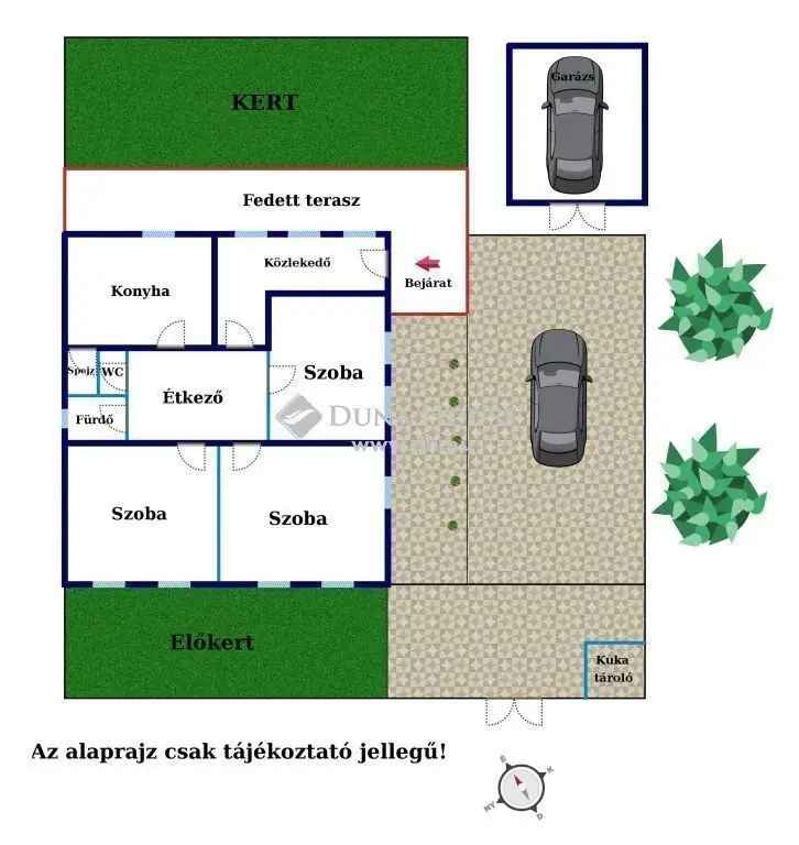 Eladó családi ház Monoron, szépen felújítva, rendezett udvarral