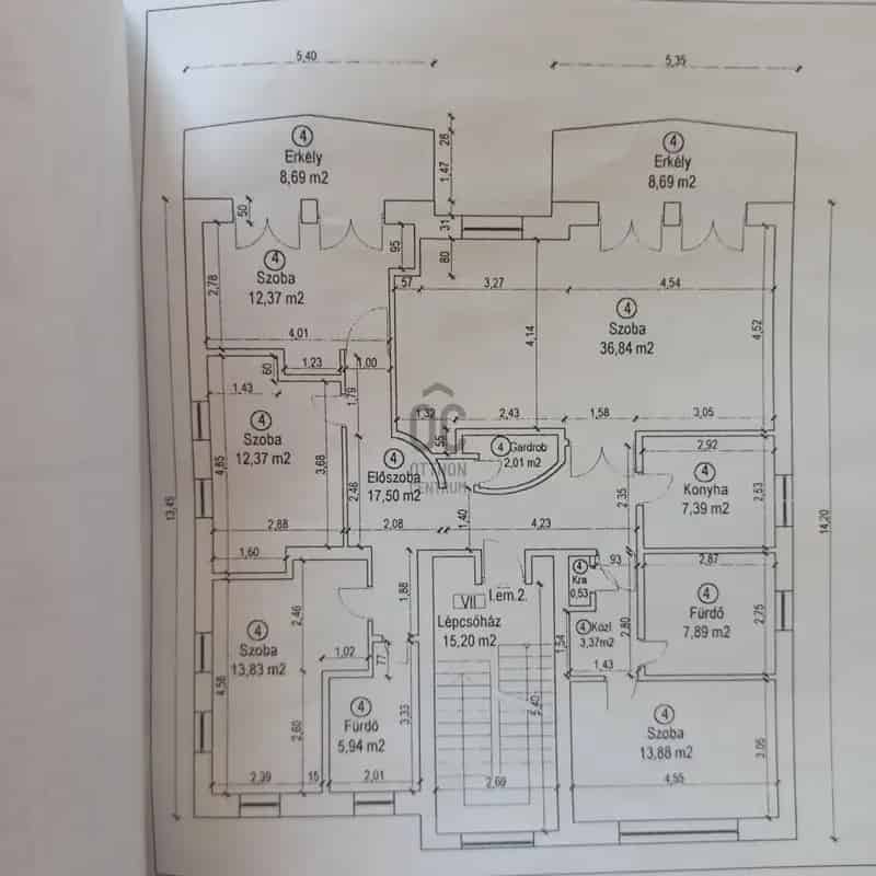 134nm-es 5 szobás lakás Kelenföldön 2 terasszal teremgarázzsal