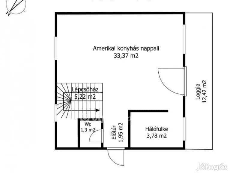 Siófoki 75 nm-es felújított sorházi lakás eladó
