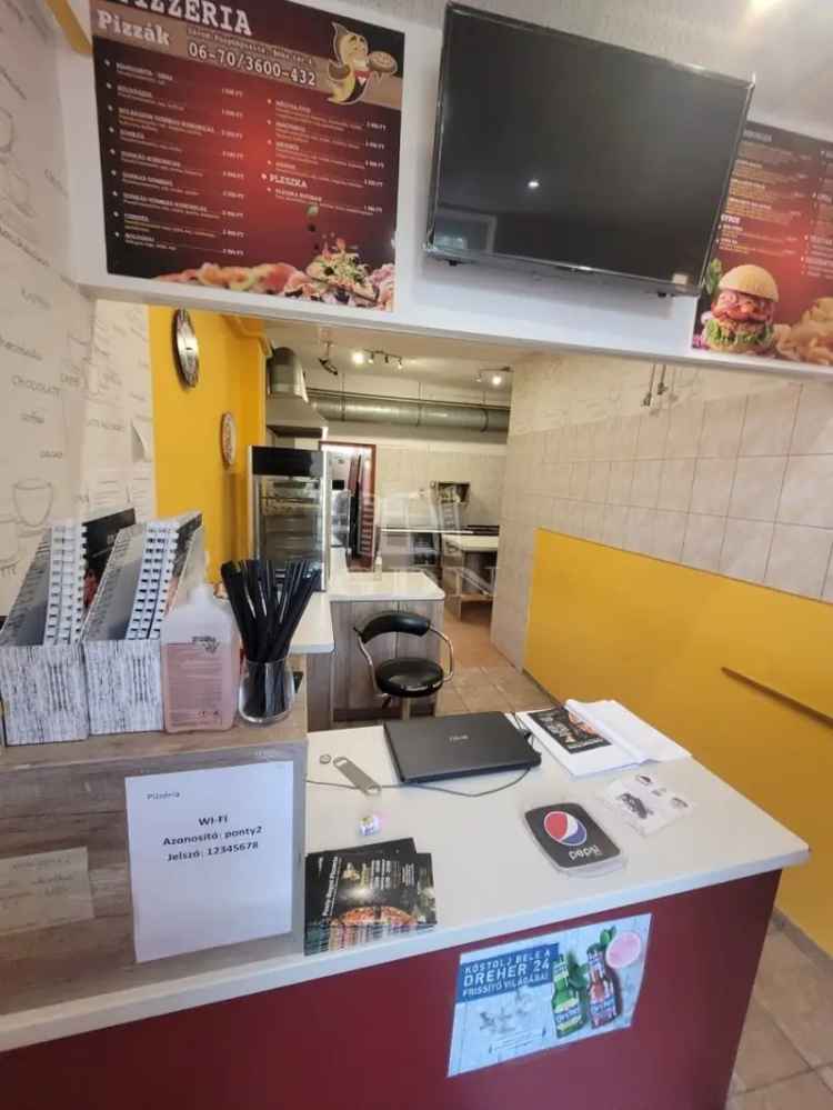 Gyógyfürdő melletti üzlethelyiség eladó 110m2