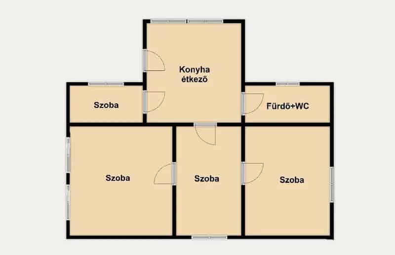 Eladó családi ház Tömörkényben hatalmas kerttel
