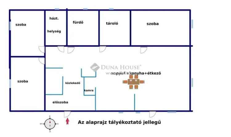 Eladó családi ház Mórahalmon, új tégla építés, 95 m2