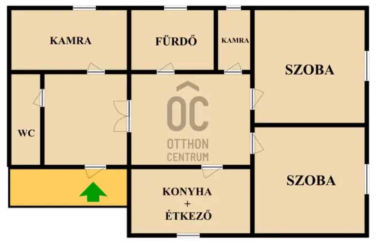 Eladó családi ház Olaszfán 2 szoba 6754nm telekkel