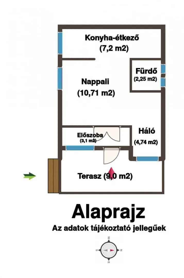 Gunaras-fürdői könnyűszerkezetes üdülőház eladó