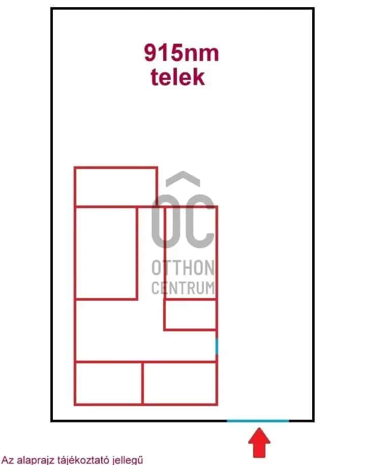 90nm-es családi ház Bagon 915nm-es telekkel felújítandó