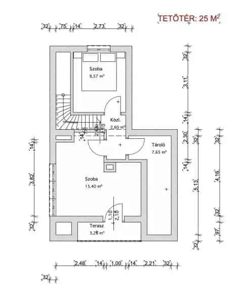 Almádi családi ház eladó - felújított, 3 szoba, 70 m2