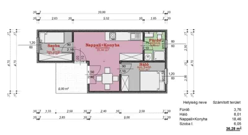2 Hálós Ház Kecskemét Közelében 2750nm-es Telken