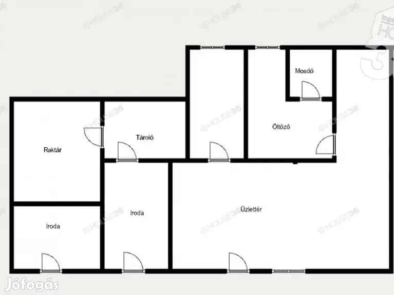 Kiskunmajsa Belvárosában Eladó Üzlethelyiség 280m2