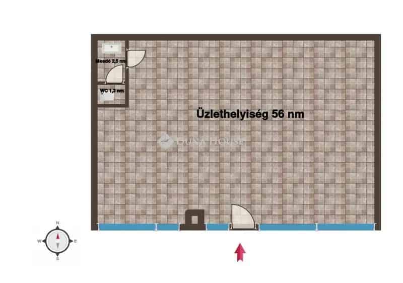 60 nm-es üzlethelyiség eladó Nyíregyházán kiváló forgalommal