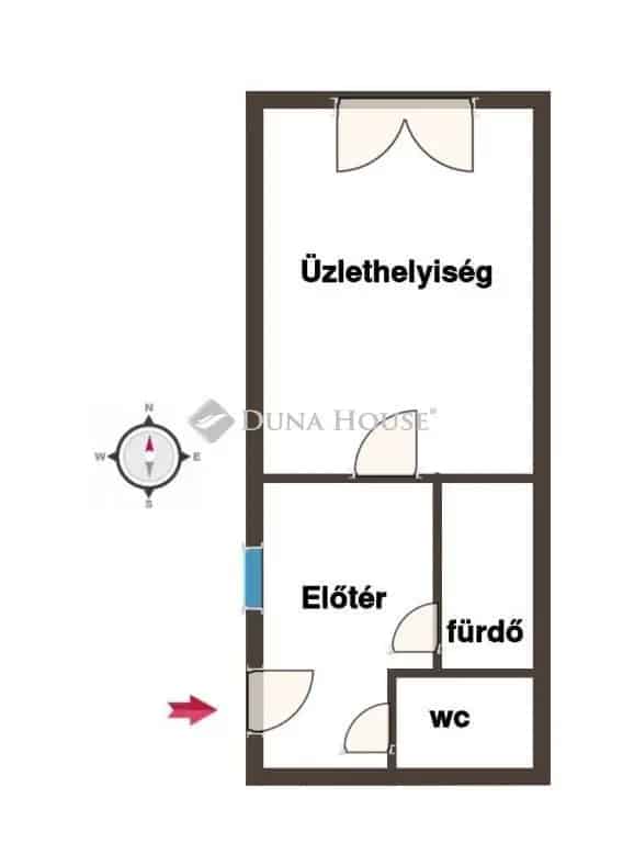 Győri belvárosi üzlethelyiség kiadó Széchenyi tér közelében