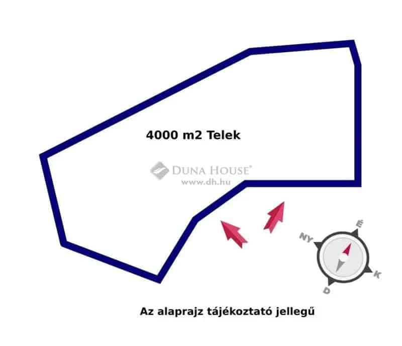 Biatorbágy Telek Eladó 4002 m2 20 Beépíthetőség