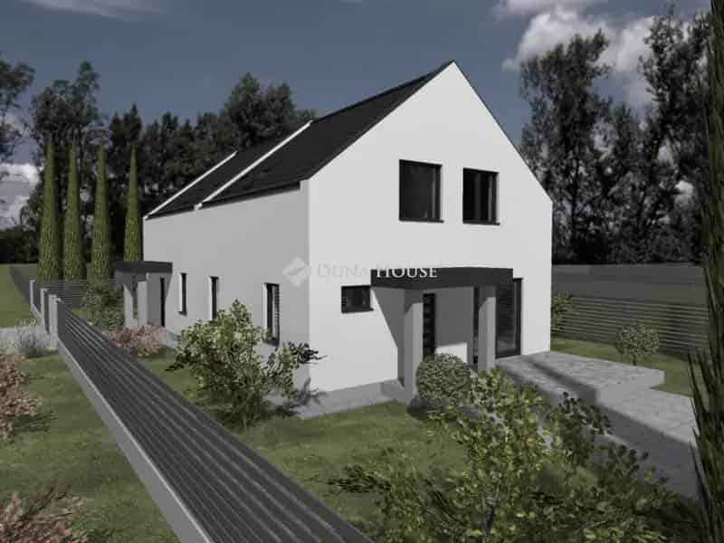 Új építésű ikerházfél Monorierdőn 106 m2 3 hálószoba