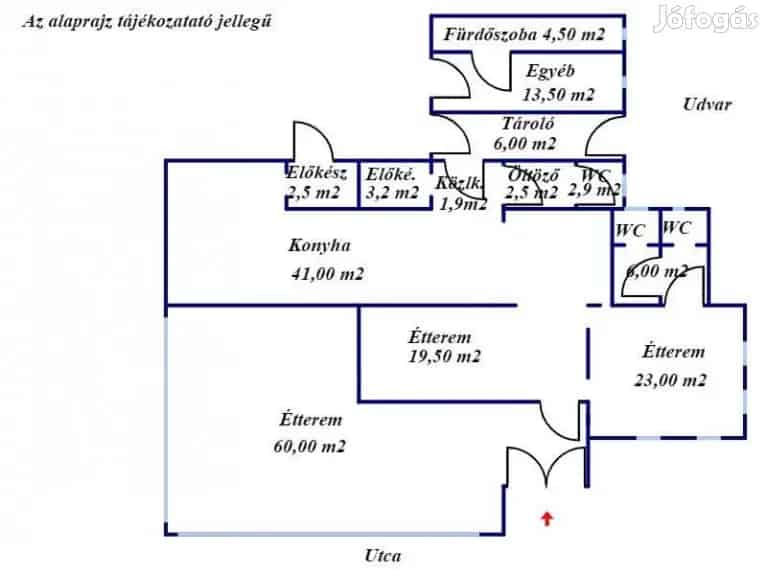 Eladó Étterem Gyulán - 187 m2 - Felújítandó