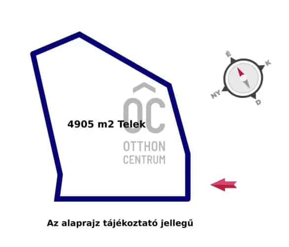 Biatorbágy 4905 m2-es Telek Eladó - Többféle Hasznosítási Lehetőséggel