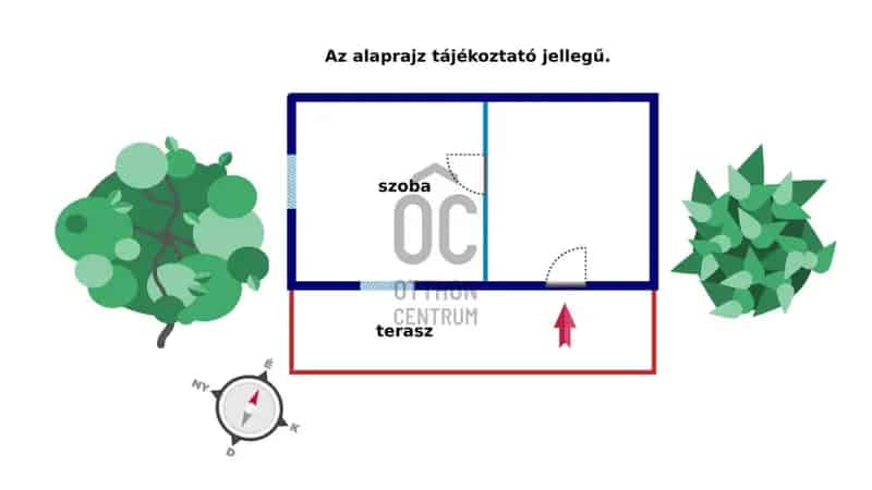 Zsámbéki eladó nyaraló panorámás telken