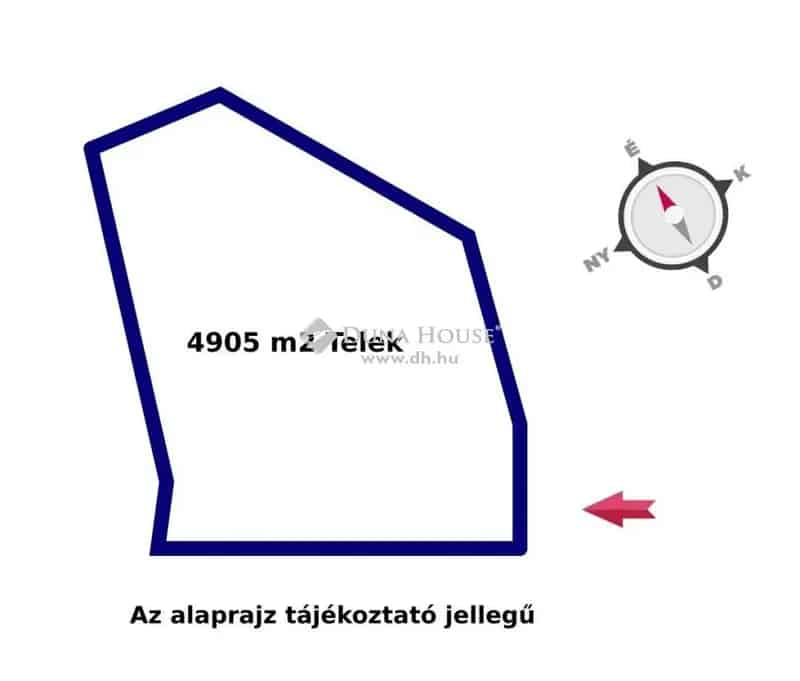 Biatorbágy 4905 m2-es Telek eladó Többféle Hasznosítási Lehetőséggel