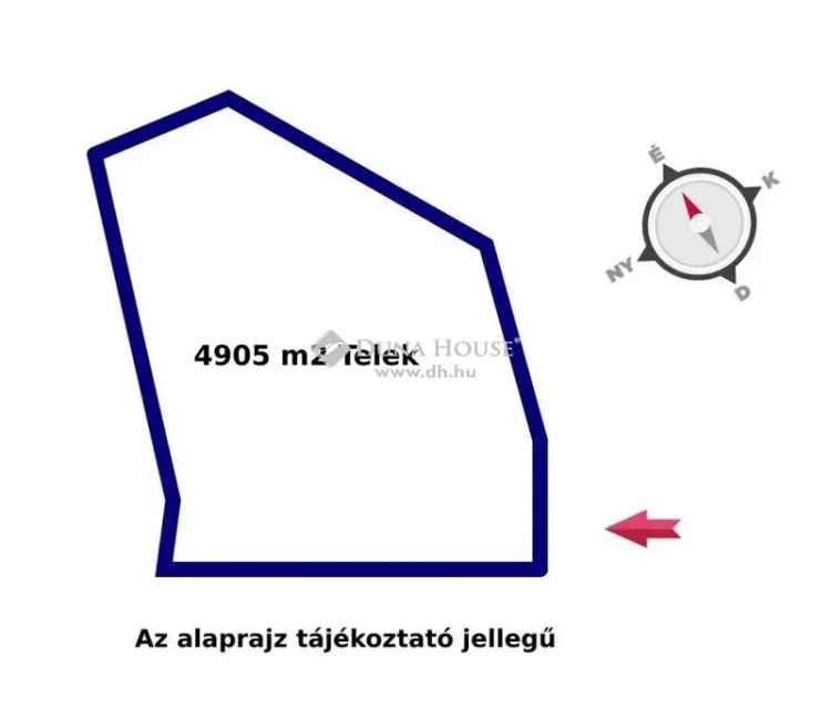 Eladó telek Biatorbágyon különleges hasznosítási lehetőségekkel