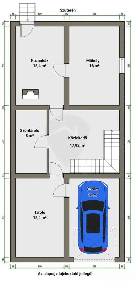 Eladó ház Új-Hatvanban kényelmes családi ingatlan garázzsal