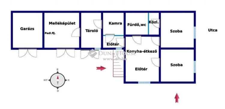 Dombóvár Szuhajdomb családi ház eladó felújított