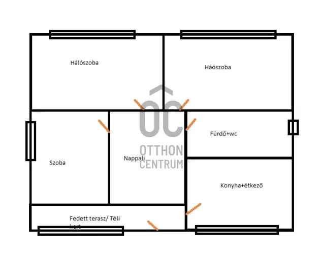 Eladó családi ház Marcali, karbantartott udvarral és téli kerttel