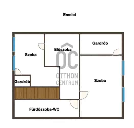 Komlói panorámás családi ház eladó
