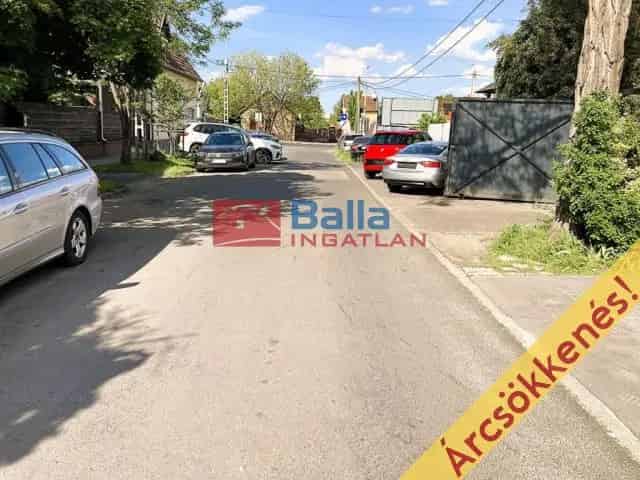 Budapest XV Kerulet Rakospalota 378 nm-es Epitetesi Telek Elado