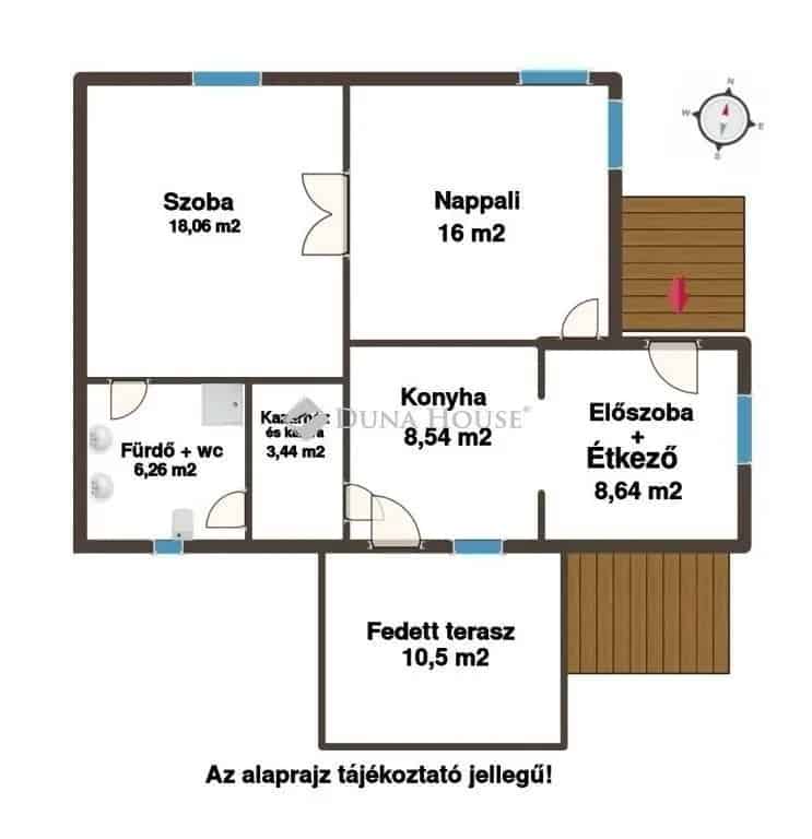 76nm-es családi ház eladó 542nm-es telekkel Csillaghegyen