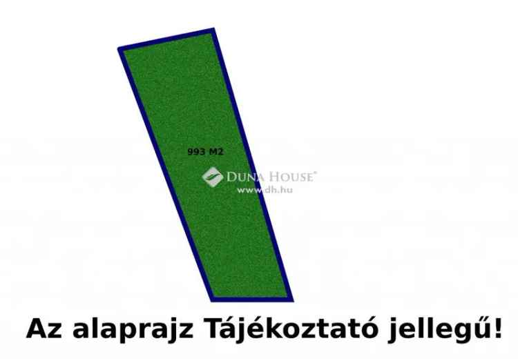 903 m2-es Telek Eladó Pellérden - Családi Házra vagy Társasházra Alkalmas