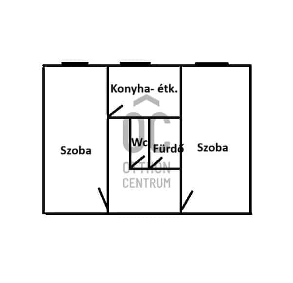 Adyváros 2 szobás liftes lakás eladó azonnal költözhető