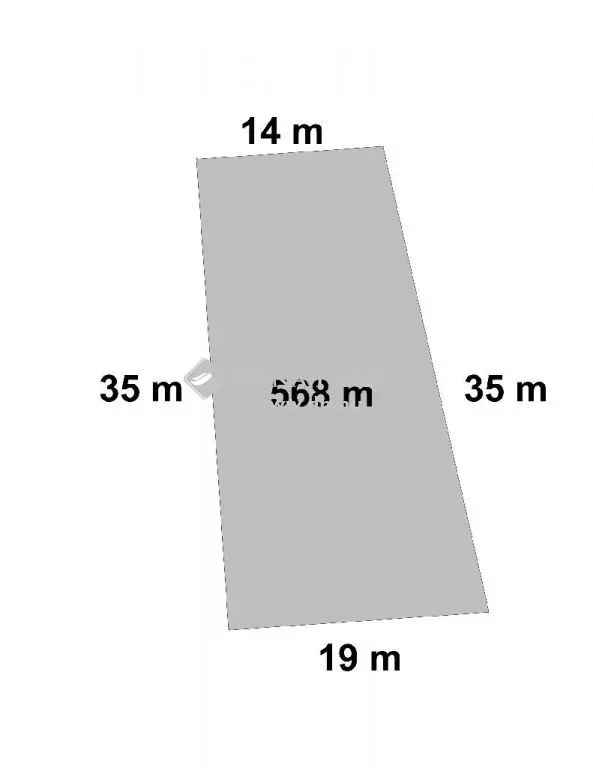 568 m2-es építési telek Berettyóújfaluban