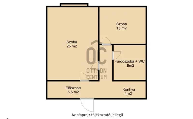 59m2 2 szobás Panel Lakás Felújított Fürdőszobával