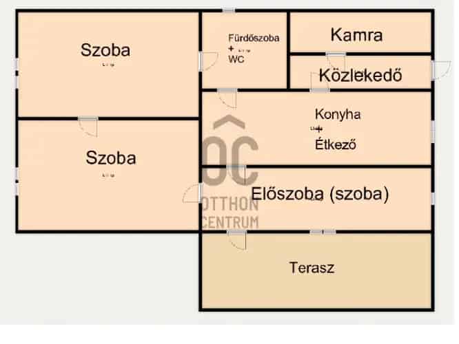 Kecskeméti családi ház eladó nagy kerttel 3 szoba lehetőség