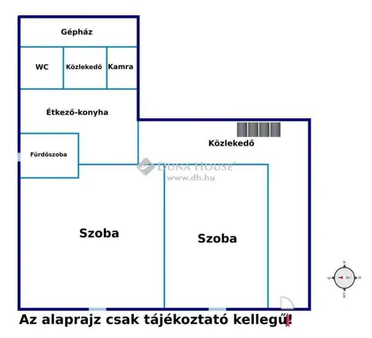 Eladó felújítandó ingatlan Királyerdőben fejlesztési lehetőséggel