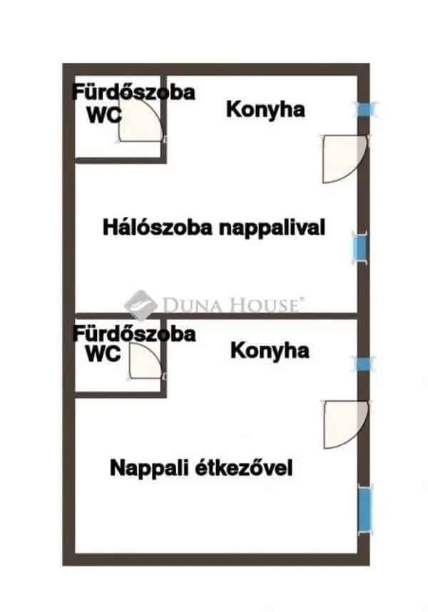 40nm-es önálló ház Vecsés központjában - Befektetésnek vagy első otthonnak