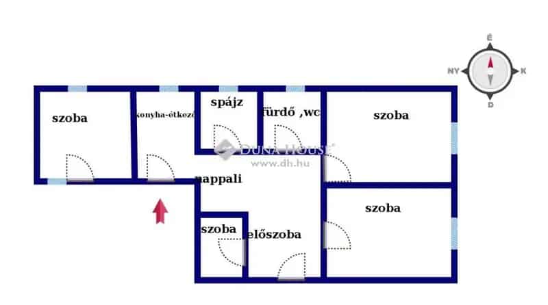 Kemecsén eladó 140 nm-es 4 szobás családi ház