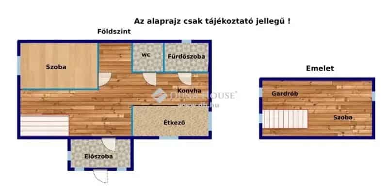 Kóka 52nm-es családi ház nagy telekkel eladó