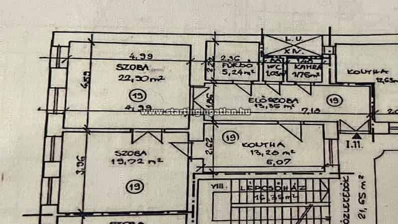 Tégla lakás eladó Budapest IX kerületben 79nm