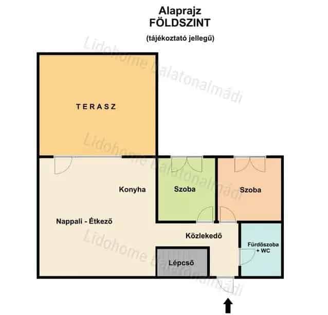 100 m2-es Ikerházrész Balatonfőkajáron - Új Építésű