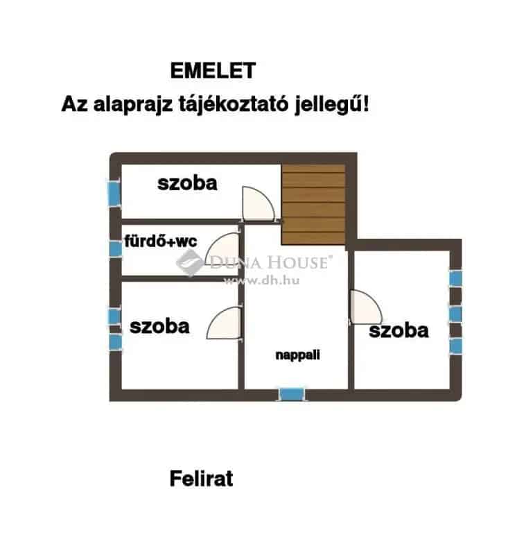 97m2 Ikerház 360m2 Kerttel 3 Hálószoba Garázs